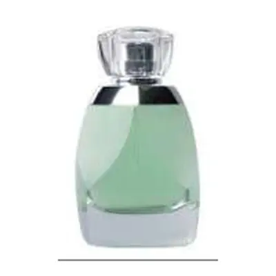 Chai nước hoa thủy tinh xanh mint vai bạc – mã NXG0077
