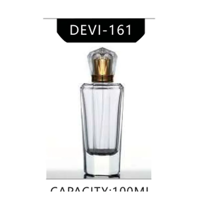 Chai nước hoa thủy tinh trụ cao 100ml (DEVI-161) – mã NXG0132