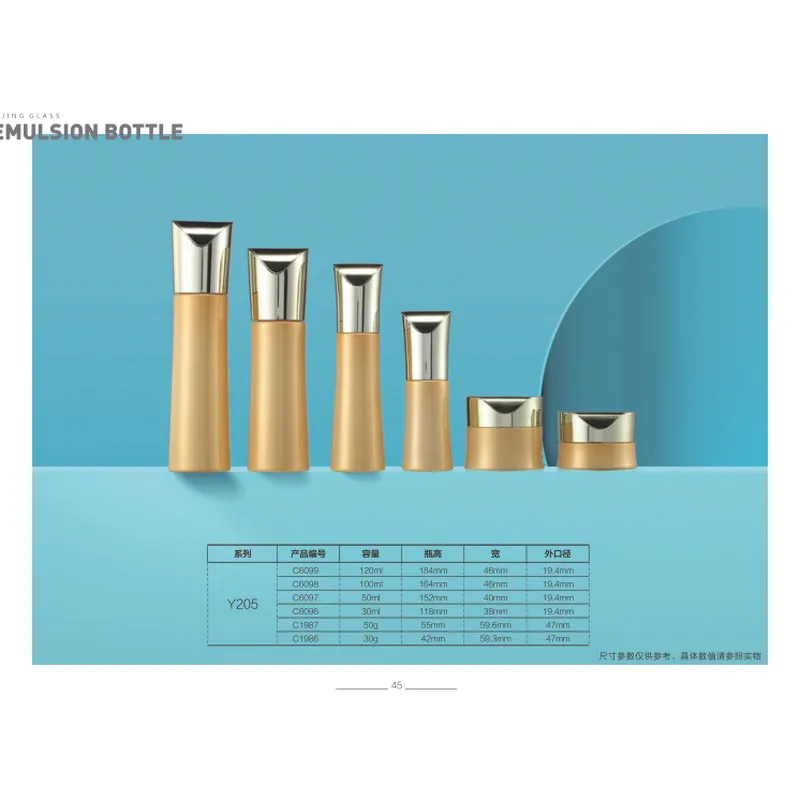 Bộ chai + hũ thủy tinh vàng đồng nắp vàng – mã NXG0158