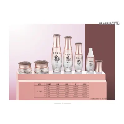Bộ chai + hũ thủy tinh xanh cốm nắp bạc – ảnh 2