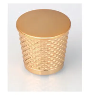Chai nước hoa thủy tinh vân lá nắp vàng – ảnh 2