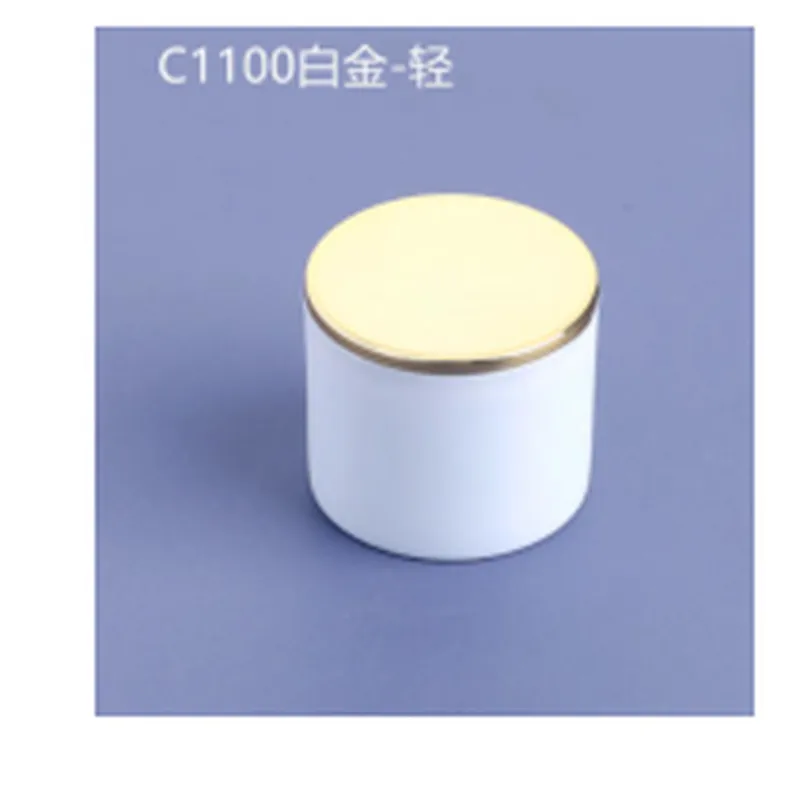 Nắp nước hoa trụ viền vàng (trắng, đen) – mã NXG0374