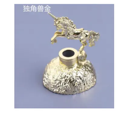 Nắp nước hoa hợp kim kỳ lân vàng – mã NXG0387