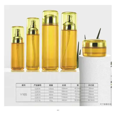 Bộ chai + hũ thủy tinh xanh ngọc nắp bạc – mẫu 2 – ảnh 2