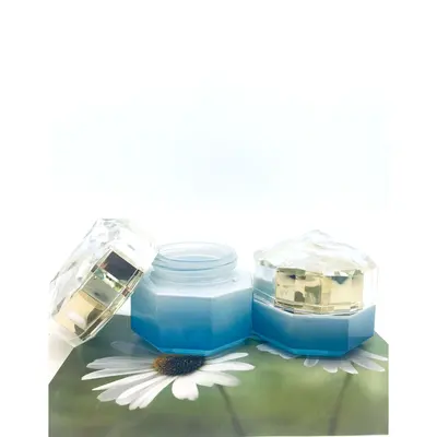 Bộ chai xịt thủy tinh + hũ kem xanh baby nắp vàng 120ml – ảnh 4