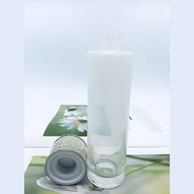 Bộ chai xịt thủy tinh + hũ kem trong nắp bạc 120ml – ảnh 3