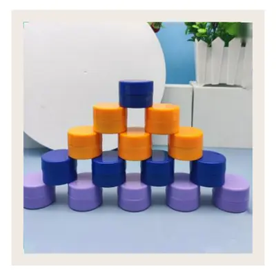 Hũ nhựa nhỏ nhiều màu nắp vặn – mã NXH0001