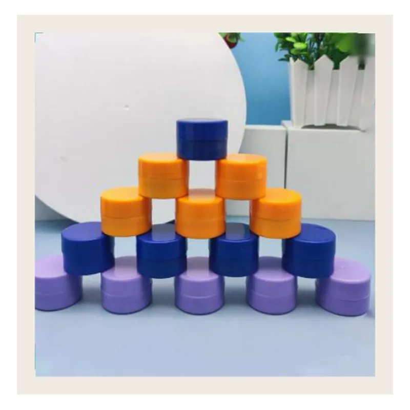 Hũ nhựa nhỏ nhiều màu nắp vặn – mã NXH0001