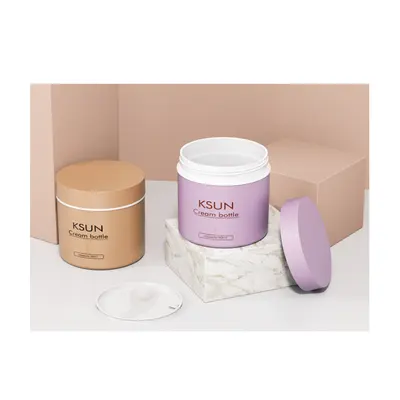Hũ miệng rộng 2 lớp (trắng, be) – ảnh 2