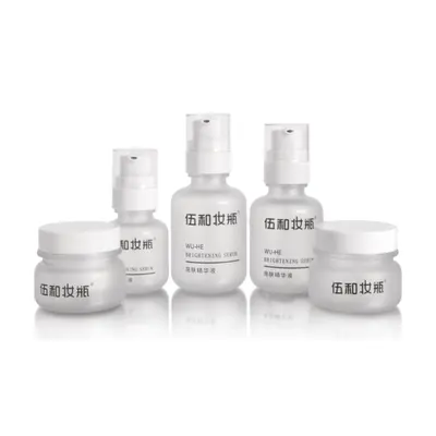 Bộ chai + hũ acrylic trắng 120ml–30ml – ảnh 3