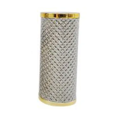 Vỏ son thỏi vân lưới bạc viền vàng 3.5g – ảnh 2