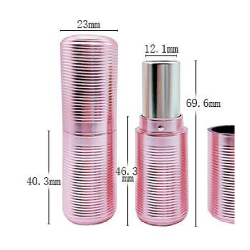 Vỏ son thỏi hồng vân vòng 3.5g – mã NXM0049