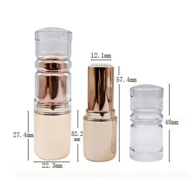 Vỏ son thỏi vàng hồng nắp trong xếp tầng – mã NXM0069