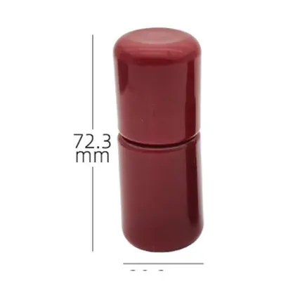 Vỏ son thỏi tròn đỏ rượu bo đầu – ảnh 2