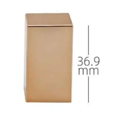 Vỏ son thỏi vuông vàng hồng mờ – ảnh 3