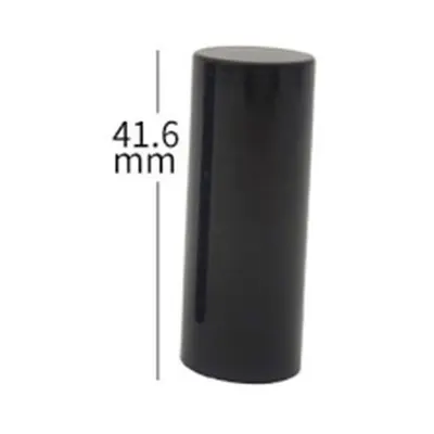 Vỏ son thỏi tròn đen 84mm – ảnh 3