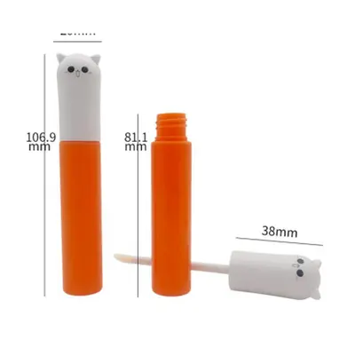 Vỏ son kem cam nắp mèo 15ml / 13ml – ảnh 2