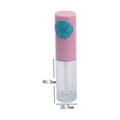 Vỏ son bóng nắp hoa hồng pastel 3ml – mã NXM0145