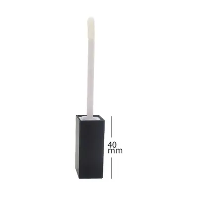 Vỏ son bóng vuông trong nắp đen 6ml / 1.7ml – ảnh 2