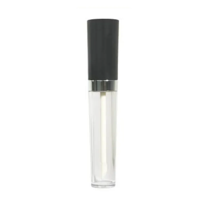Vỏ son bóng tròn trong nắp đen viền bạc – mã NXM0172