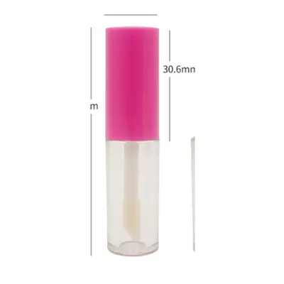 Vỏ son bóng nắp hồng cánh sen 3ml / 1ml – mã NXM0198