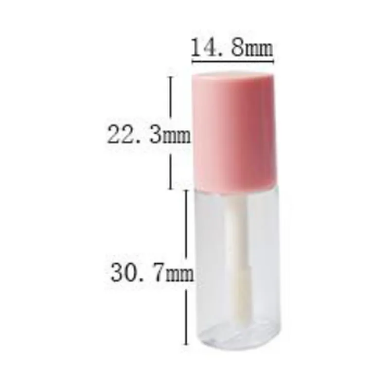 Vỏ son bóng nắp hồng phấn 3ml – mã NXM0212