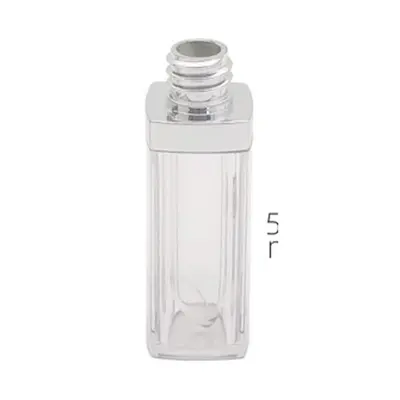 Vỏ son bóng vuông nắp bạc – mã NXM0214