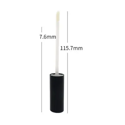 Vỏ son kem nắp đen 3ml / 1.5ml – ảnh 2