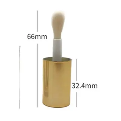 Vỏ son bóng vuông nắp vàng 4ml / 3ml – ảnh 3