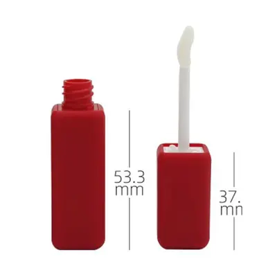 Vỏ son bóng vuông đỏ 3ml – ảnh 2