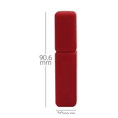 Vỏ son bóng vuông đỏ 3ml – mã NXM0245