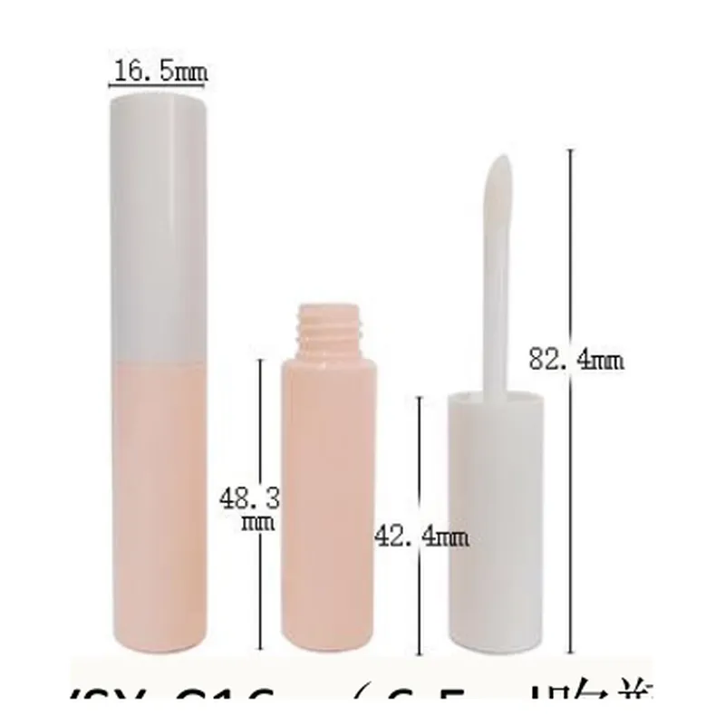 Vỏ son kem hồng – trắng 4.5ml / 3ml – mã NXM0247