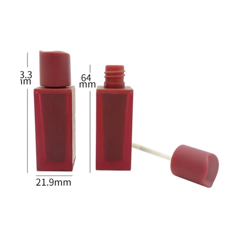 Vỏ son bóng vuông đỏ đô 2.2ml – mã NXM0268