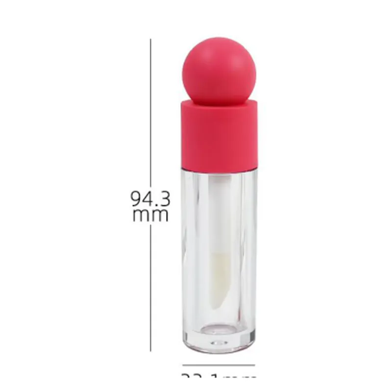 Vỏ son bóng nắp cầu đỏ – mã NXM0288