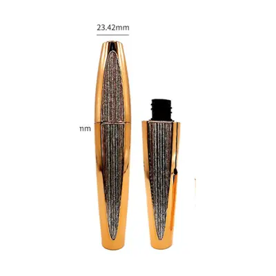 Vỏ mascara vàng hoa văn 15ml – mã NXM0307