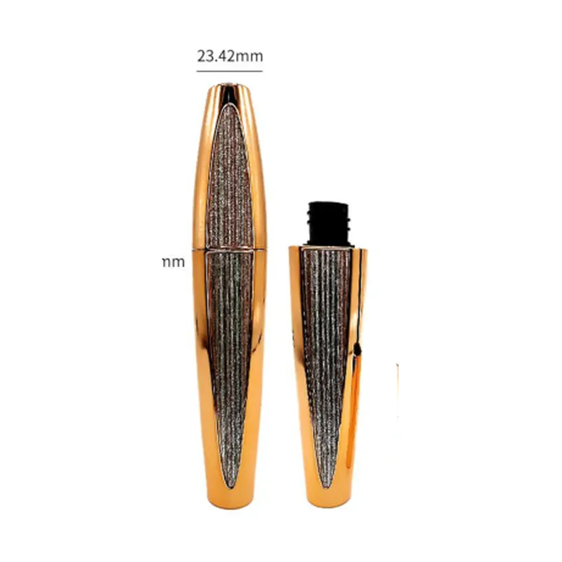 Vỏ mascara vàng hoa văn 15ml – mã NXM0307