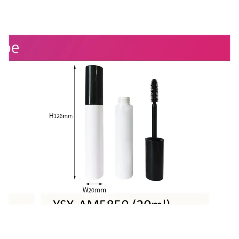 Vỏ mascara trắng – đen 20ml (YSX-AM5850) – mã NXM0350