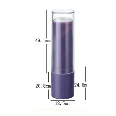 Vỏ son dưỡng tím 3.5g – mã NXM0379