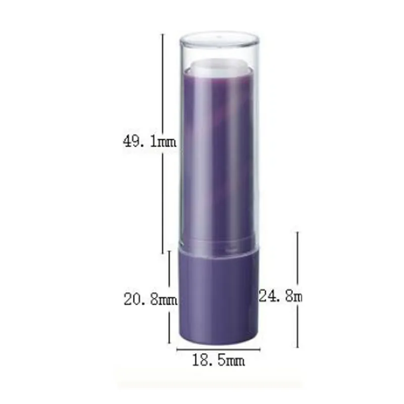 Vỏ son dưỡng tím 3.5g – mã NXM0379