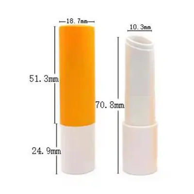 Vỏ son dưỡng cam – trắng 4g – mã NXM0420