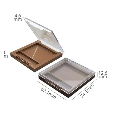 Hộp phấn vuông nâu nắp trong – mã NXM0480