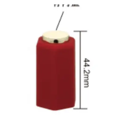 Vỏ son thỏi đỏ nắp trong vàng – mã NXM0635