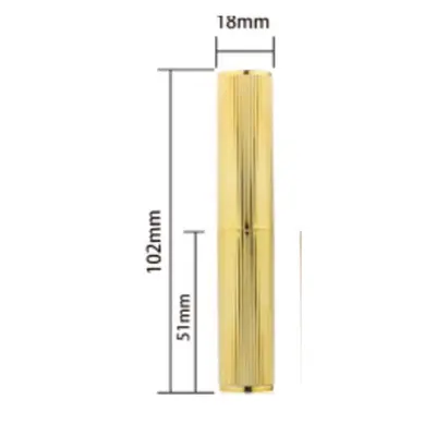 Vỏ son thỏi vàng vân sọc 102mm – mã NXM0664