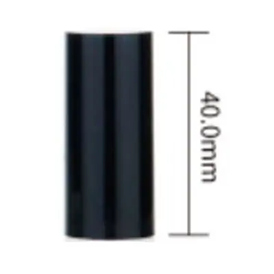 Vỏ son thỏi đen vuông / tròn 47mm – ảnh 3