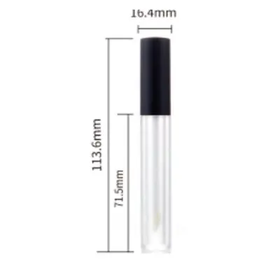 Vỏ son bóng dài nắp đen 113mm – mã NXM0723