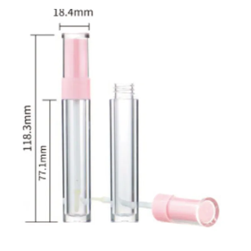 Vỏ son bóng nắp hồng 4.5ml – mã NXM0730