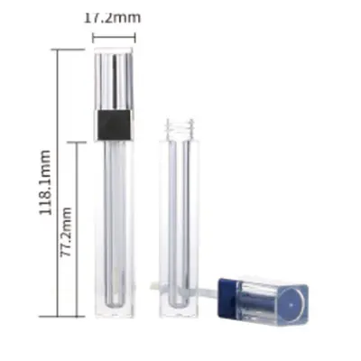 Vỏ son bóng nắp bạc 3.9ml – mã NXM0732