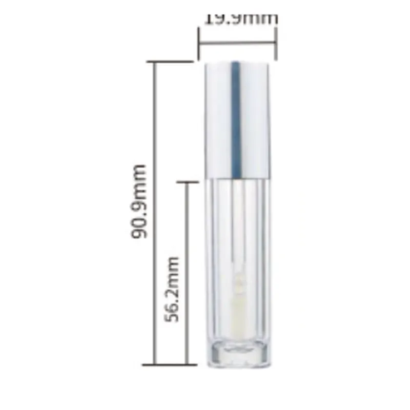 Vỏ son bóng nắp bạc 90mm – mã NXM0735