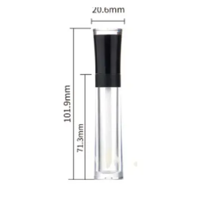Vỏ son bóng trong nắp đen 4.5ml – ảnh 6