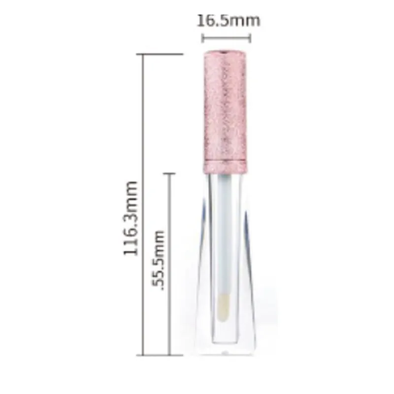 Vỏ son bóng côn nắp hồng nhũ 3.8ml – mã NXM0758